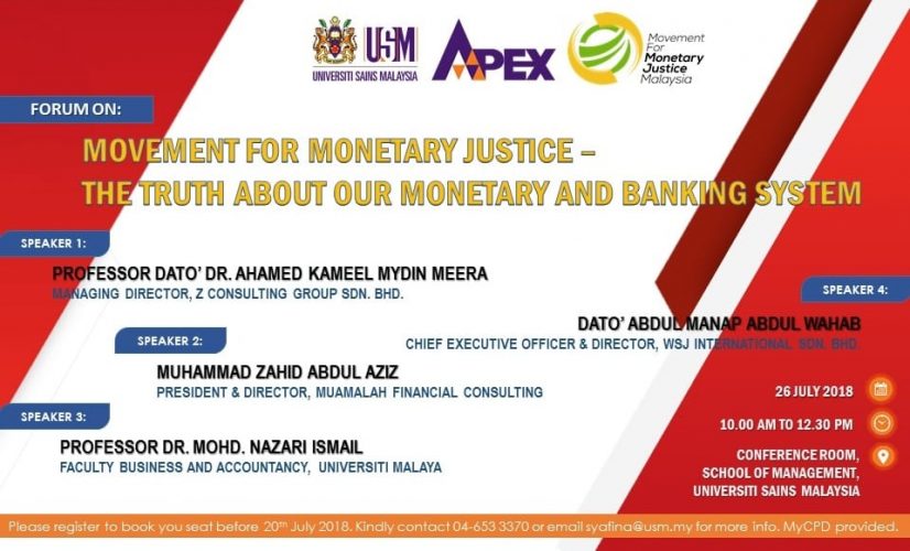 MOVEMENT FOR MONETARY JUSTICE- THE TRUTH ABOUT TNE MONETARY AND BANKING SYSTEM